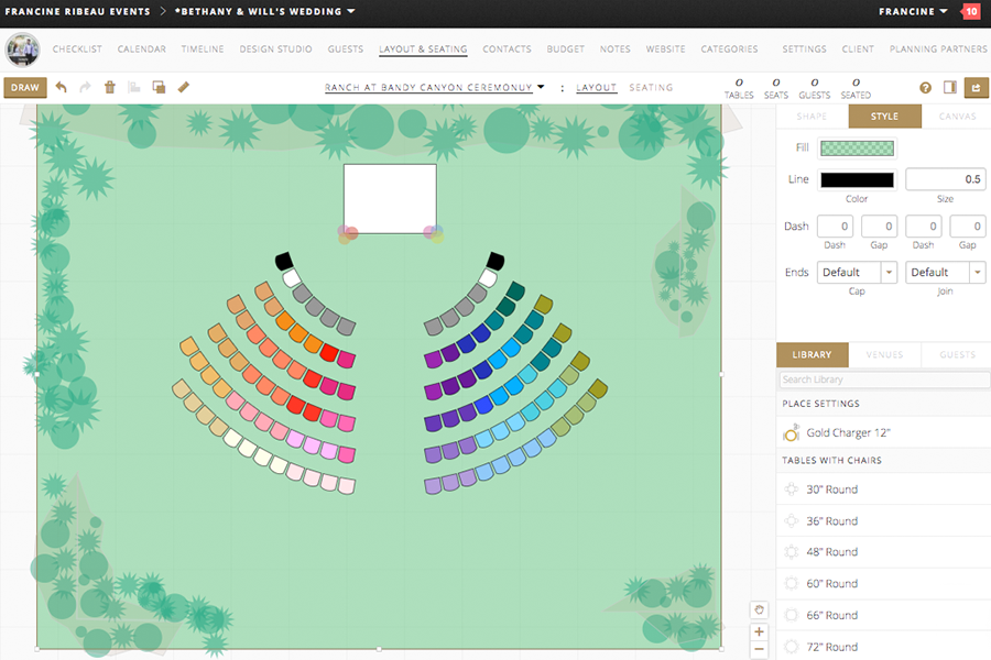 Layouts and Seating