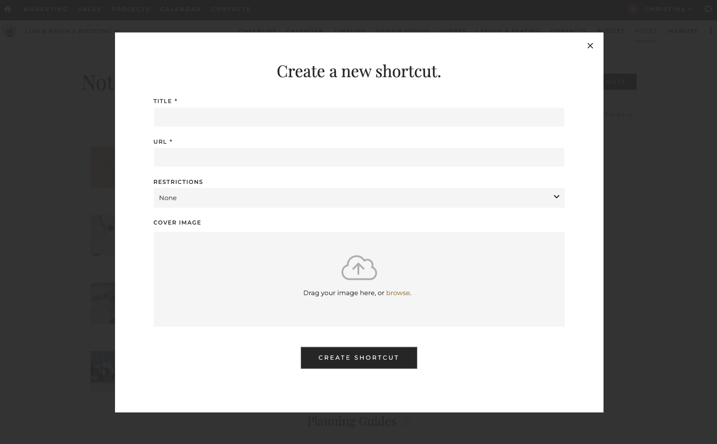 Shortcuts