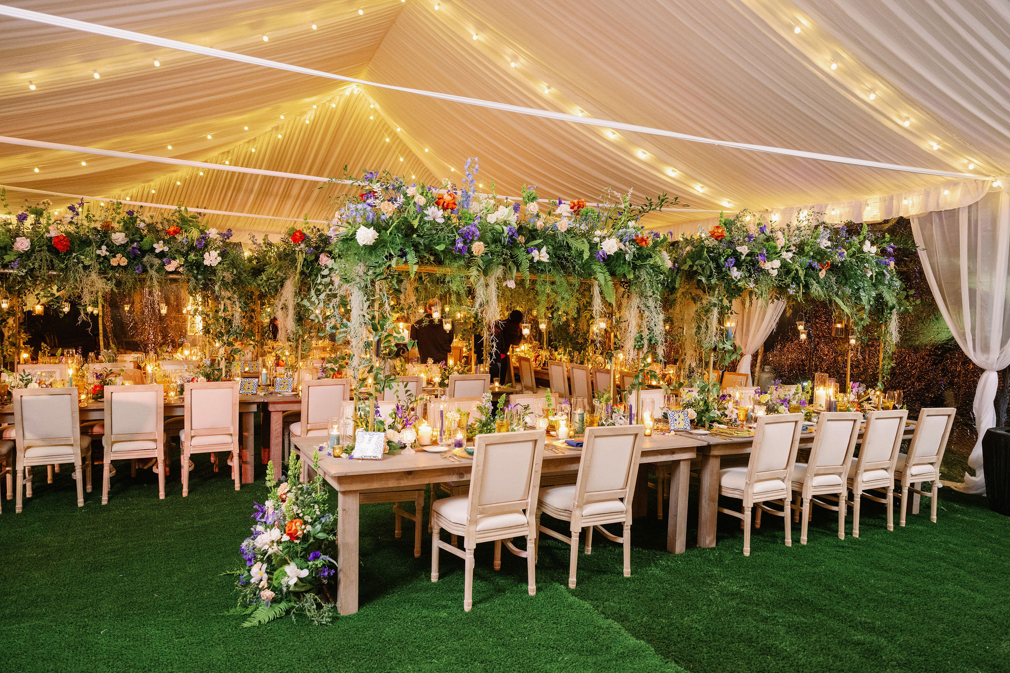 reception layout