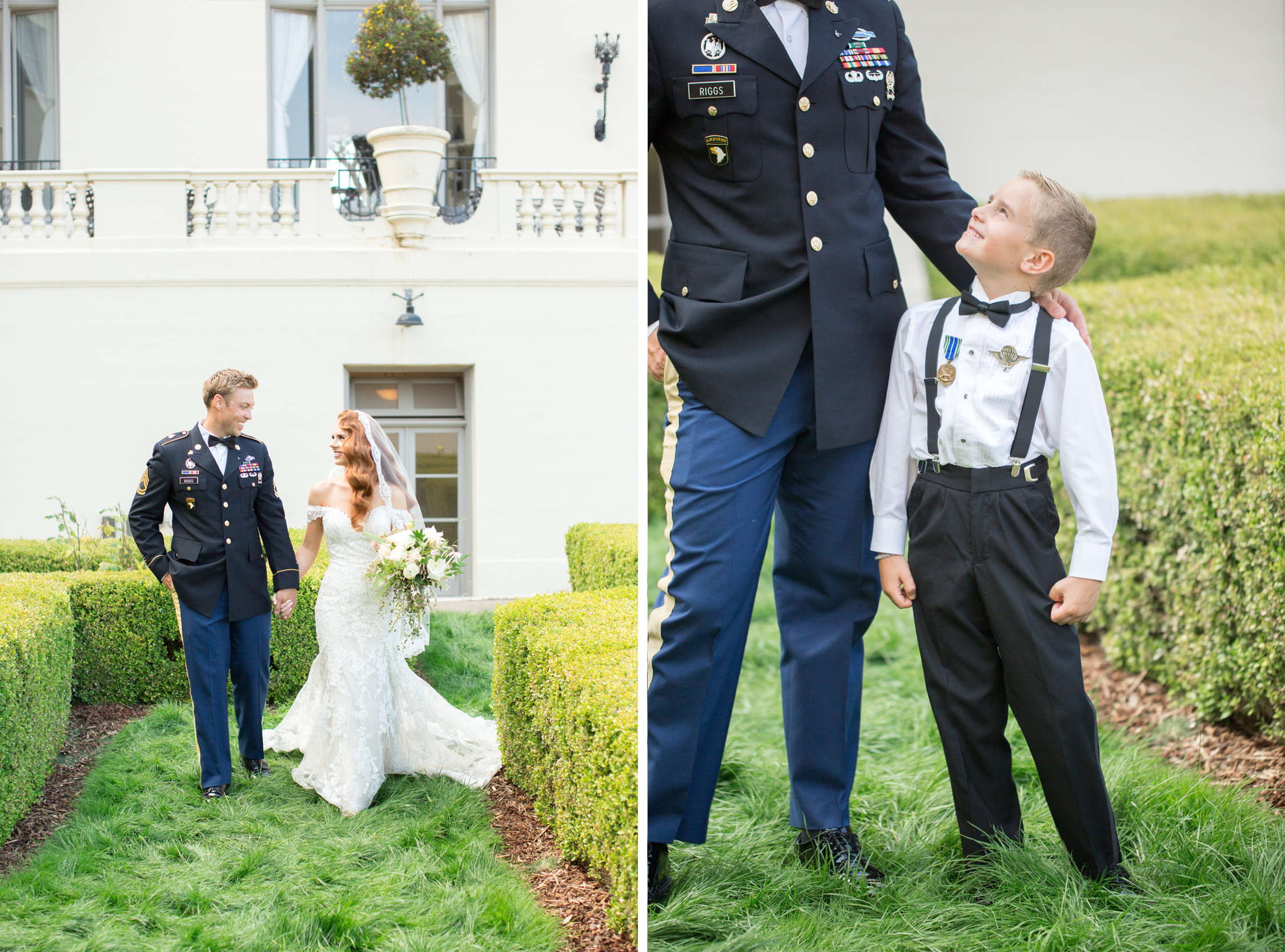 Couple and son