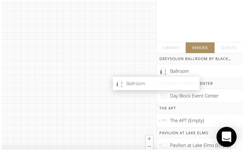 ballroom layout