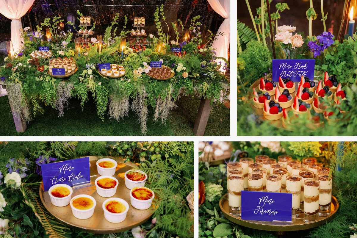 Dessert garden